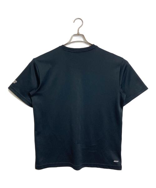 GRAMICCI（グラミチ）GRAMICCI (グラミチ) NEW BALANCE (ニューバランス) NBロゴ＆ランニングマンTシャツ　半袖カットソー　スポーツ　アウトドア ブラック サイズ:XLの古着・服飾アイテム