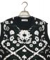 TTT MSW (ティー) Persia Knit Vest ペルシャニットベスト ブラック×グリーン サイズ:M：3000円