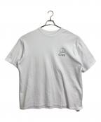 BEAMS×ogawa yoheiビームス×）の古着「NO WAR Tシャツ　グラフィックT4シャツ　半袖カットソー　Tee  オーバーサイズ」｜ホワイト