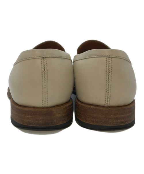 Jalan Sriwijaya（ジャランスリウァヤ）Jalan Sriwijaya (ジャランスリウァヤ) ローファー　レザーシューズ アイボリー サイズ:5の古着・服飾アイテム