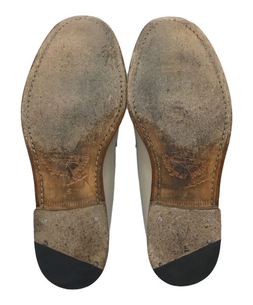 Jalan Sriwijaya（ジャランスリウァヤ）Jalan Sriwijaya (ジャランスリウァヤ) ローファー　レザーシューズ アイボリー サイズ:5の古着・服飾アイテム