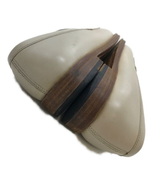 Jalan Sriwijaya（ジャランスリウァヤ）Jalan Sriwijaya (ジャランスリウァヤ) ローファー　レザーシューズ アイボリー サイズ:5の古着・服飾アイテム