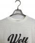 Americana (アメリカーナ) WELL Tシャツ　半袖カットソー　Tee  Deuxieme Classe取扱 ホワイト×ブラック サイズ:999 未使用品：8000円