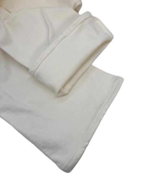 YANUK（ヤヌーク）YANUK (ヤヌーク) セミフレアカットオフデニム Semi Flare Cut Off White ホワイト サイズ:W24の古着・服飾アイテム