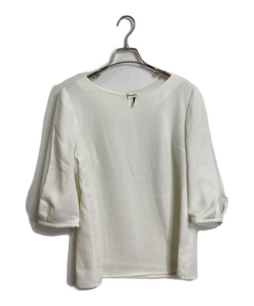 JUSGLITTY（ジャスグリッティー）JUSGLITTY (ジャスグリッティー) デザインスリーブ配色セットアップ ホワイト サイズ:2の古着・服飾アイテム