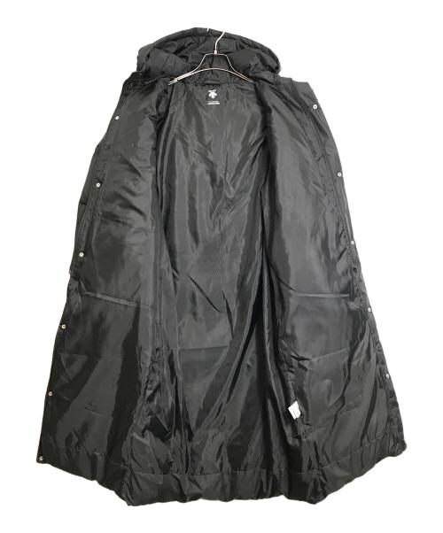 DESCENTE（デサント）DESCENTE (デサント) フード付スーパーロングダウンコート　アウター　スポーツ　アウトドア ブラック サイズ:Sの古着・服飾アイテム