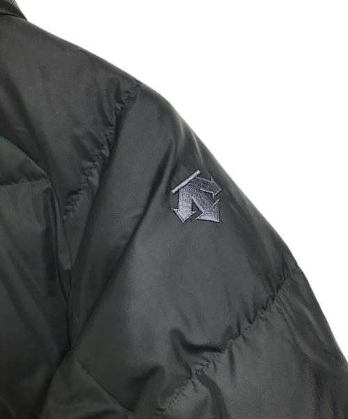 DESCENTE（デサント）DESCENTE (デサント) フード付スーパーロングダウンコート　アウター　スポーツ　アウトドア ブラック サイズ:Sの古着・服飾アイテム