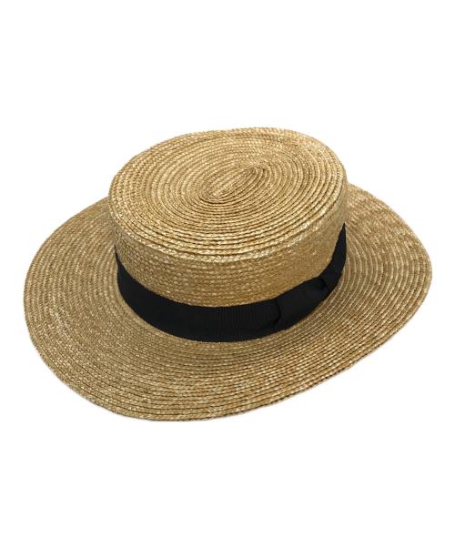 kijima takayuki（キジマタカユキ）KIJIMA TAKAYUKI (キジマタカユキ) ストローハット ベージュの古着・服飾アイテム