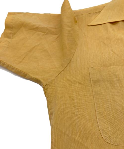 TOWN CRAFT（タウンクラフト）TOWN CRAFT (タウンクラフト) 60’S～70’S半袖ボックスシャツ PENN-PRESTタグ　６０年代　70年代 イエロー サイズ:Sの古着・服飾アイテム