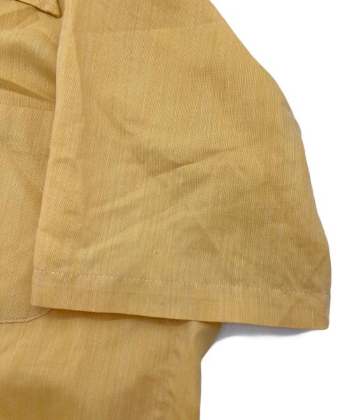 TOWN CRAFT（タウンクラフト）TOWN CRAFT (タウンクラフト) 60’S～70’S半袖ボックスシャツ PENN-PRESTタグ　６０年代　70年代 イエロー サイズ:Sの古着・服飾アイテム