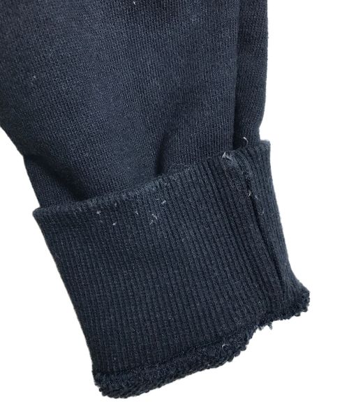 The Blurred CLOTHING（ブラードクロージング）The Blurred CLOTHING (ブラードクロージング) ショート丈ロゴスウェット　コンパクトスウェット　日本製 ネイビー サイズ:38の古着・服飾アイテム