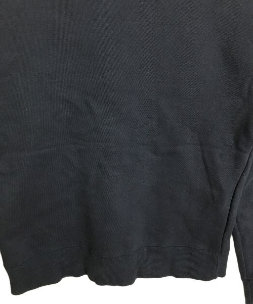 The Blurred CLOTHING（ブラードクロージング）The Blurred CLOTHING (ブラードクロージング) ショート丈ロゴスウェット　コンパクトスウェット　日本製 ネイビー サイズ:38の古着・服飾アイテム