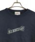 The Blurred CLOTHING (ブラードクロージング) ショート丈ロゴスウェット　コンパクトスウェット　日本製 ネイビー サイズ:38：3500円