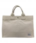 ORCIVALオーシバル）の古着「24ozコットンキャンバス スクエア トートバッグ(M)  日本製」｜アイボリー