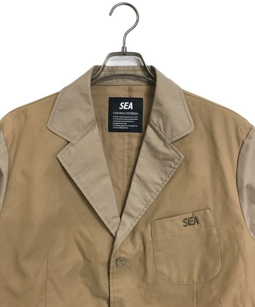 SEA（シー）SEA (シー) TAILORED JACKET ベージュ サイズ:Mの古着・服飾アイテム