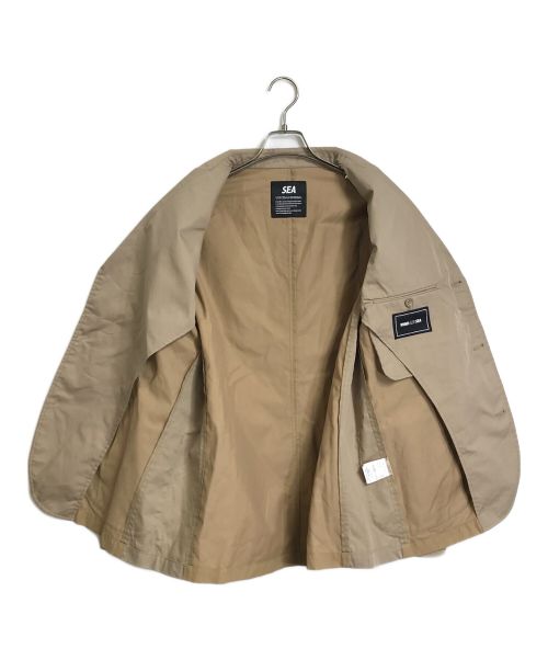 SEA（シー）SEA (シー) TAILORED JACKET ベージュ サイズ:Mの古着・服飾アイテム