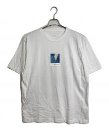 uniform experiment×FRAGMENT DESIGN（ユニフォームエクスペリメント×フラグメントデザイン）の古着「アラキ スカイスケープ ARAKI  半袖Tシャツ」｜ホワイト
