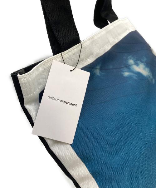 uniform experiment（ユニフォームエクスペリメント）uniform experiment (ユニフォームエクスペリメント) トートバッグ　タグつき ブラック サイズ:実寸参照の古着・服飾アイテム