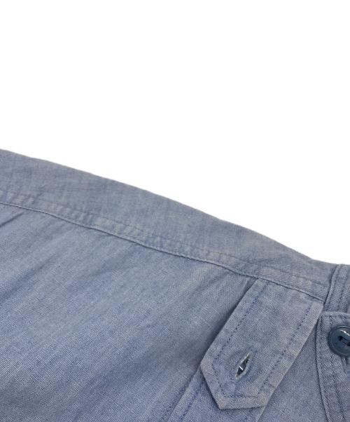 HYKE（ハイク）HYKE (ハイク) デザインシャツワンピース シャンブレー ワンピース ブルー サイズ:1の古着・服飾アイテム