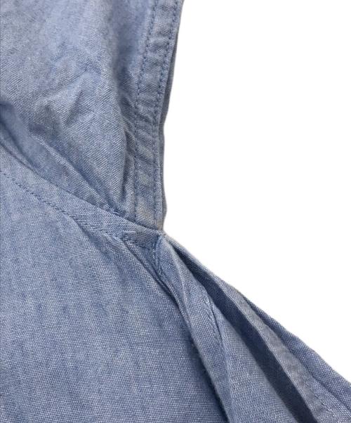 HYKE（ハイク）HYKE (ハイク) デザインシャツワンピース シャンブレー ワンピース ブルー サイズ:1の古着・服飾アイテム