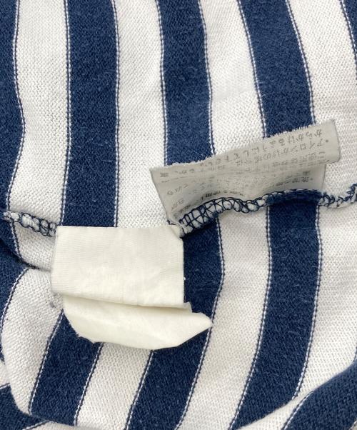 COMME des GARCONS HOMME（コムデギャルソン オム）COMME des GARCONS HOMME (コムデギャルソン オム) 【古着】90’SボーダーTシャツ　半袖カットソー　Tシャツ　Tee   90年代　田中オム期 ネイビー×ホワイト サイズ:実寸参照の古着・服飾アイテム
