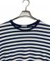 COMME des GARCONS HOMME (コムデギャルソン オム) 【古着】90’SボーダーTシャツ　半袖カットソー　Tシャツ　Tee   90年代　田中オム期 ネイビー×ホワイト サイズ:実寸参照：4000円