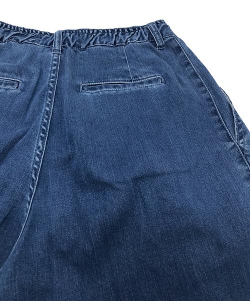 CYAN TOKYO（シアン トーキョー）CYAN TOKYO (シアン トーキョー) サイドタックカーブワイドデニム インディゴ サイズ:38の古着・服飾アイテム