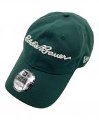 New Era×Eddie Bauerニューエラ×エディーバウアー）の古着「キャップ　6パネルキャップ　帽子」｜グリーン