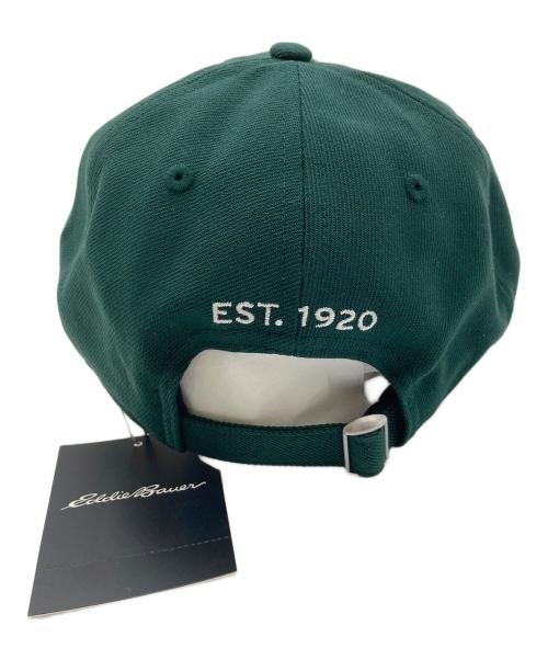 New Era（ニューエラ）New Era (ニューエラ) Eddie Bauer (エディーバウアー) キャップ　6パネルキャップ　帽子 グリーン サイズ:実寸参照の古着・服飾アイテム