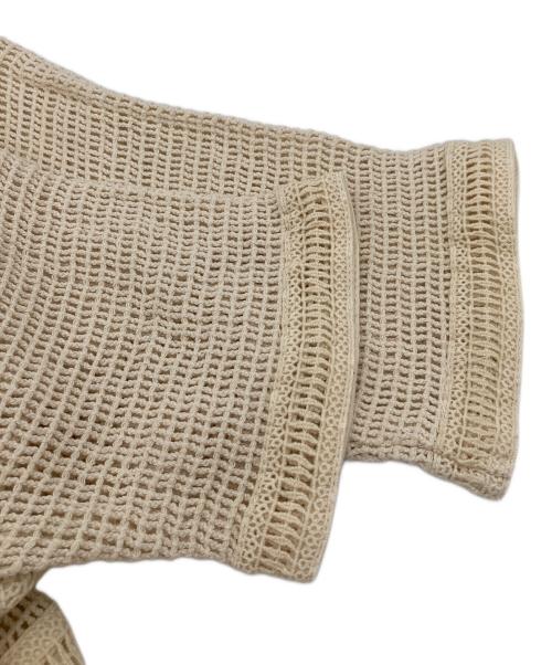 willfully（ウィルフリー）willfully (ウィルフリー) オープンロングカフス ワンピース ベージュ サイズ:FREEの古着・服飾アイテム