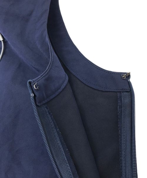 chloma（クロマ）chloma (クロマ) ナイロンワンピース/gene dress ネイビー サイズ:FREEの古着・服飾アイテム