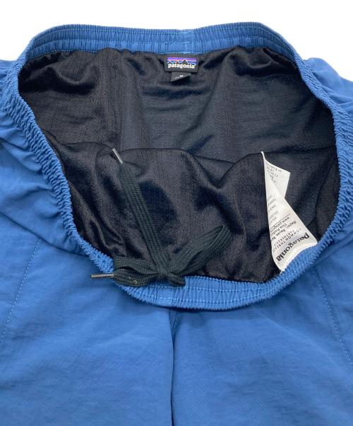 Patagonia（パタゴニア）Patagonia (パタゴニア) Baggies Longs-7 in バギーズロング 7インチ　ナイロンパンツ　ハーフパンツ　スポーツ　アウトドア　キャンプ　フェス　スイムウェア　水陸両用 ブルー サイズ:Mの古着・服飾アイテム