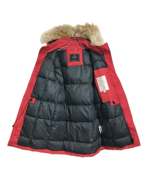 QUARTZ（クオーツ）QUARTZ (クオーツ) JOURNAL STANDARD (ジャーナル スタンダード) 別注ダウンジャケット　ダウンコート　アウター　カナダ製 レッド サイズ:XSの古着・服飾アイテム