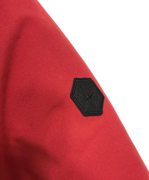 QUARTZ（クオーツ）QUARTZ (クオーツ) JOURNAL STANDARD (ジャーナル スタンダード) 別注ダウンジャケット　ダウンコート　アウター　カナダ製 レッド サイズ:XSの古着・服飾アイテム