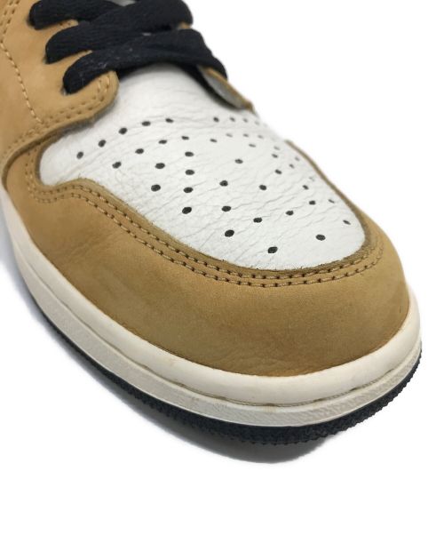 NIKE（ナイキ）NIKE (ナイキ) ハイカットスニーカー Air Jordan 1 RETRO High Rookie of The Year  エアジョーダン1  レトロハイ　ルーキーオブザイヤー ベージュ サイズ:29cmの古着・服飾アイテム