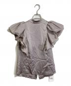 FRAY IDフレイ アイディー）の古着「ラッフルスリーブブラウス」｜ピンク