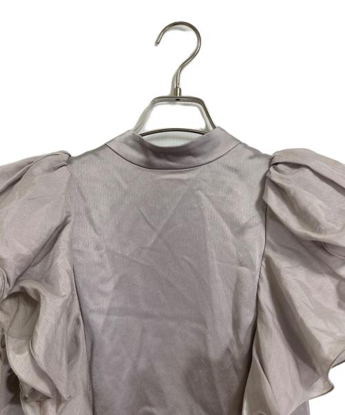 FRAY ID（フレイ アイディー）FRAY ID (フレイ アイディー) ラッフルスリーブブラウス ピンク サイズ:1の古着・服飾アイテム