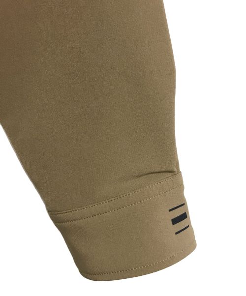 halfTen canterbury（ハーフテン カンタベリー）halfTen CANTERBURY (ハーフテン カンタベリー) FIELD STAND COLLAR PULLOVER JERSEY  フィールドスタンドカラープルオーバー　長袖シャツ ベージュの古着・服飾アイテム