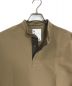 halfTen CANTERBURY (ハーフテン カンタベリー) FIELD STAND COLLAR PULLOVER JERSEY  フィールドスタンドカラープルオーバー　長袖シャツ ベージュ：3500円