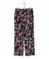 TOMORROW LAND (トゥモローランド) グルーフラワープリント ストレートパンツ ブラック サイズ:S：3980円