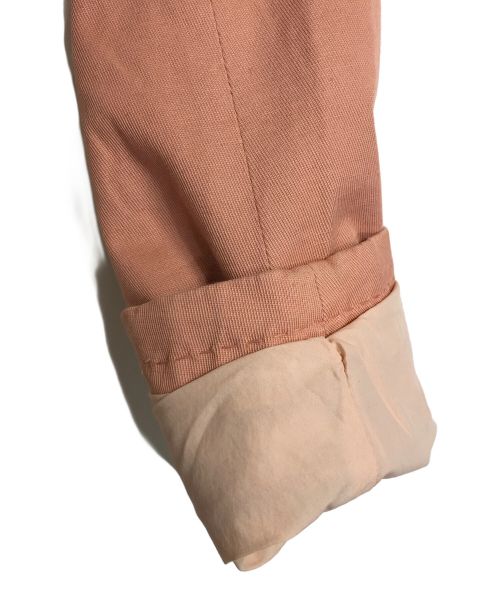 Orazio（オラッツィオ）Orazio (オラッツィオ) リネンコットンテーラードジャケット ピンク サイズ:46の古着・服飾アイテム