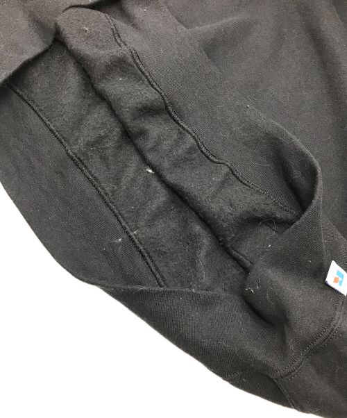 RUSSELL ATHLETIC（ラッセルアスレチック）RUSSELL ATHLETIC (ラッセルアスレチック) GARY YAMAMOTO (ゲーリーヤマモト) スウェット Multi Logo Print'Dri-Power Crew Shirt ブラック サイズ:XLの古着・服飾アイテム