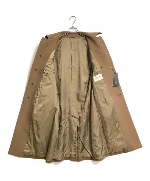 UNIVERSAL LANGUAGE（ユニバーサルランゲージ）UNIVERSAL LANGUAGE (ユニバーサルランゲージ) カシミヤステンカラーコート　ウールコート　ロングコート ブラウン サイズ:Sの古着・服飾アイテム