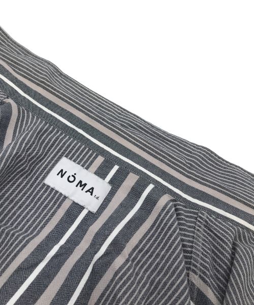 NOMA t.d.（ノーマティーディー）NOMA t.d. (ノーマティーディー) ストライプカバーオール グレー サイズ:3の古着・服飾アイテム