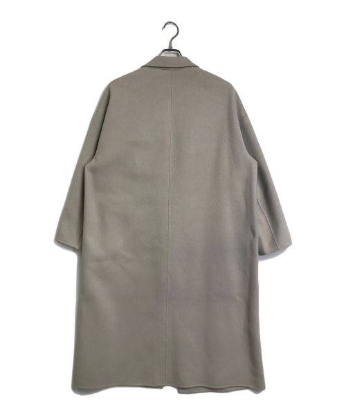 MOGA（モガ）MOGA (モガ) エアーリバーコート アイボリー（グレイッシュベージュ） サイズ:2の古着・服飾アイテム