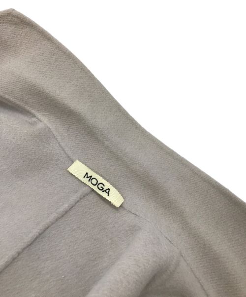 MOGA（モガ）MOGA (モガ) エアーリバーコート アイボリー（グレイッシュベージュ） サイズ:2の古着・服飾アイテム