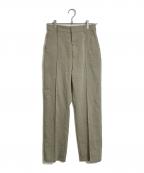 JOURNAL STANDARD relumeジャーナルスタンダード レリューム）の古着「アイアスストレッチスリットパンツ」｜オリーブ