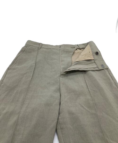 JOURNAL STANDARD relume（ジャーナルスタンダード レリューム）JOURNAL STANDARD relume (ジャーナルスタンダード レリューム) アイアスストレッチスリットパンツ オリーブ サイズ:38の古着・服飾アイテム