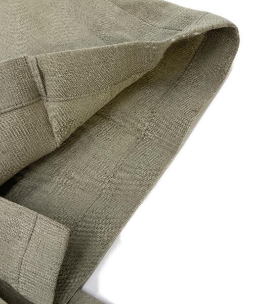 JOURNAL STANDARD relume（ジャーナルスタンダード レリューム）JOURNAL STANDARD relume (ジャーナルスタンダード レリューム) アイアスストレッチスリットパンツ オリーブ サイズ:38の古着・服飾アイテム