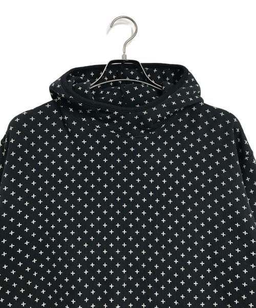 GDEH（グッドイナフ）GDEH (グッドイナフ) 【古着】クロスドットパーカー/バラクラバ/ニンジャパーカー ブラック サイズ:Lの古着・服飾アイテム